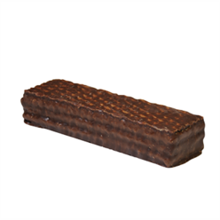 Wafers with cocoa filling in chocolate glaze manufacturer
