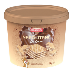 Producere Napolitane Martinel cu cacao, family pack