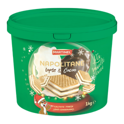 Wafers Martinel with milk & cocoa, family pack (winter holiday edition) manufacturer